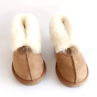 Ace Ugg Slippers sheepskin slippers with a non-slip sole view 4