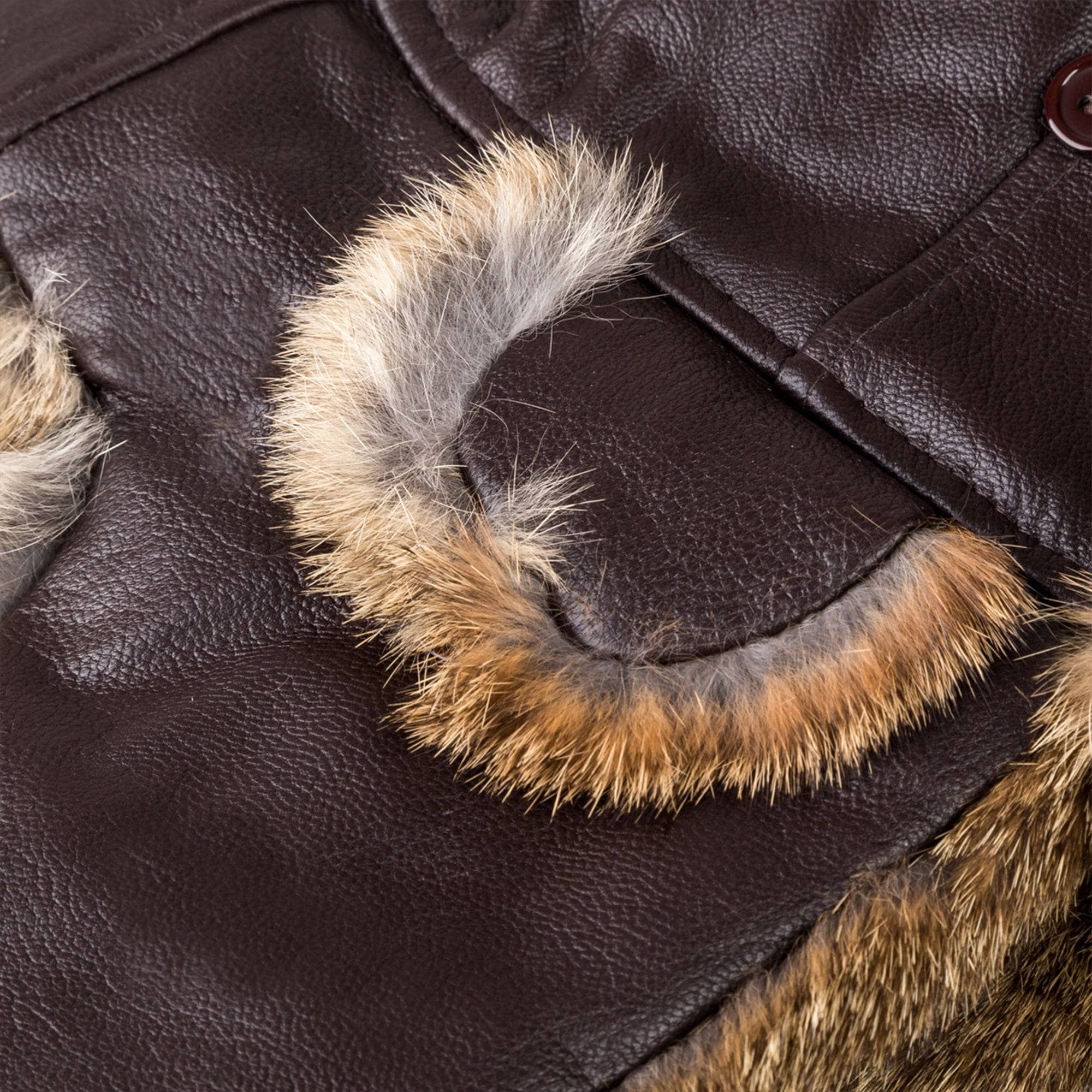  - UGG Aviator Leather Hat with Rabbit Fur - Original UGG Australia Classic