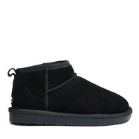 Willow Ultra Mini Ugg Boots women's suede sheepskin boots view 4