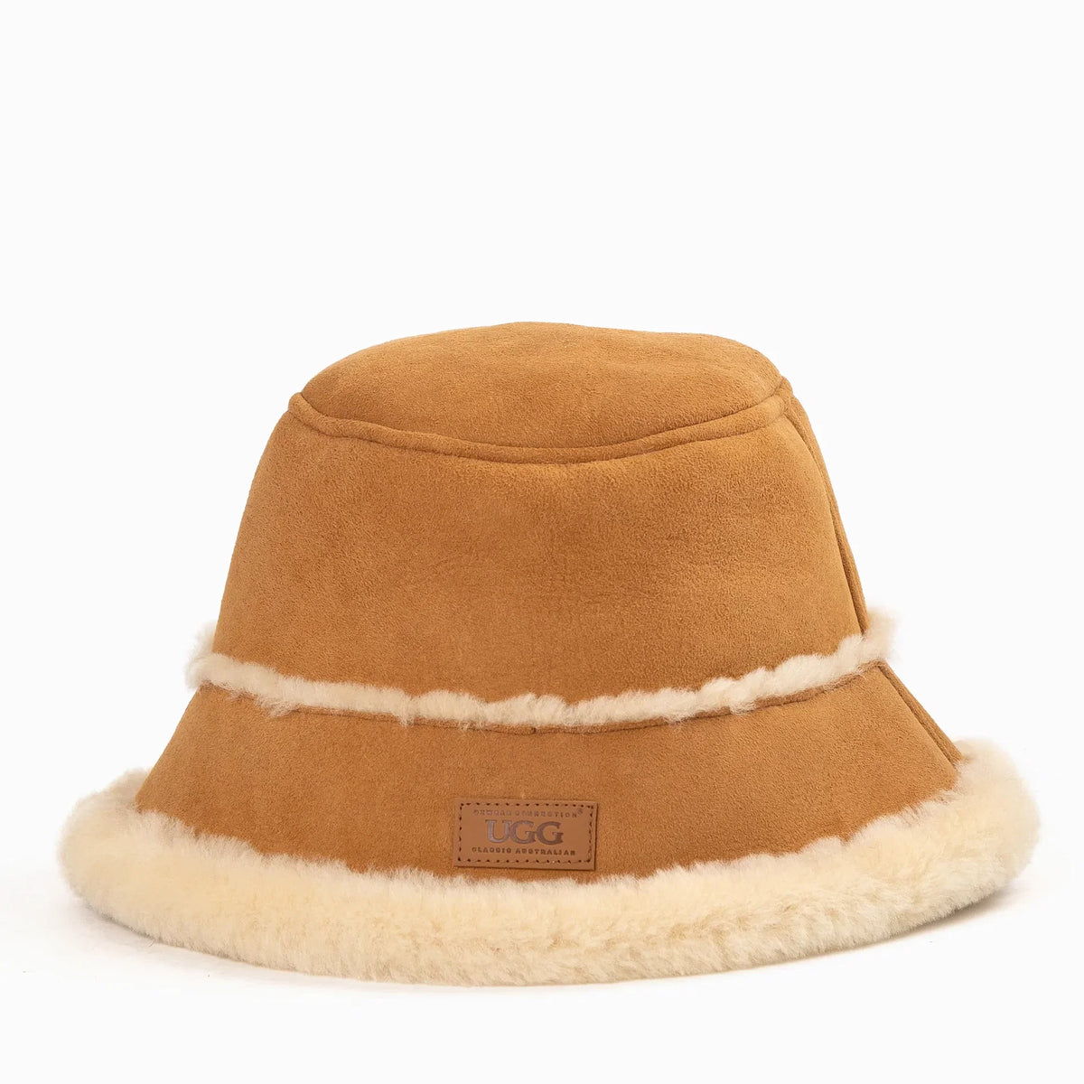 UGG Double Face Sheepskin Bucket Hat warm winter bucket hat view 1