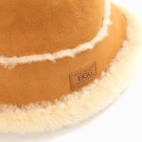 UGG Double Face Sheepskin Bucket Hat warm winter bucket hat view 2