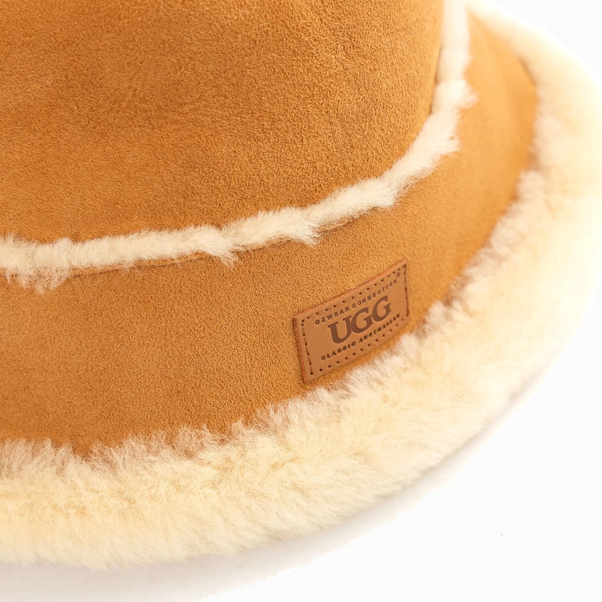 UGG Double Face Sheepskin Bucket Hat warm winter bucket hat view 2