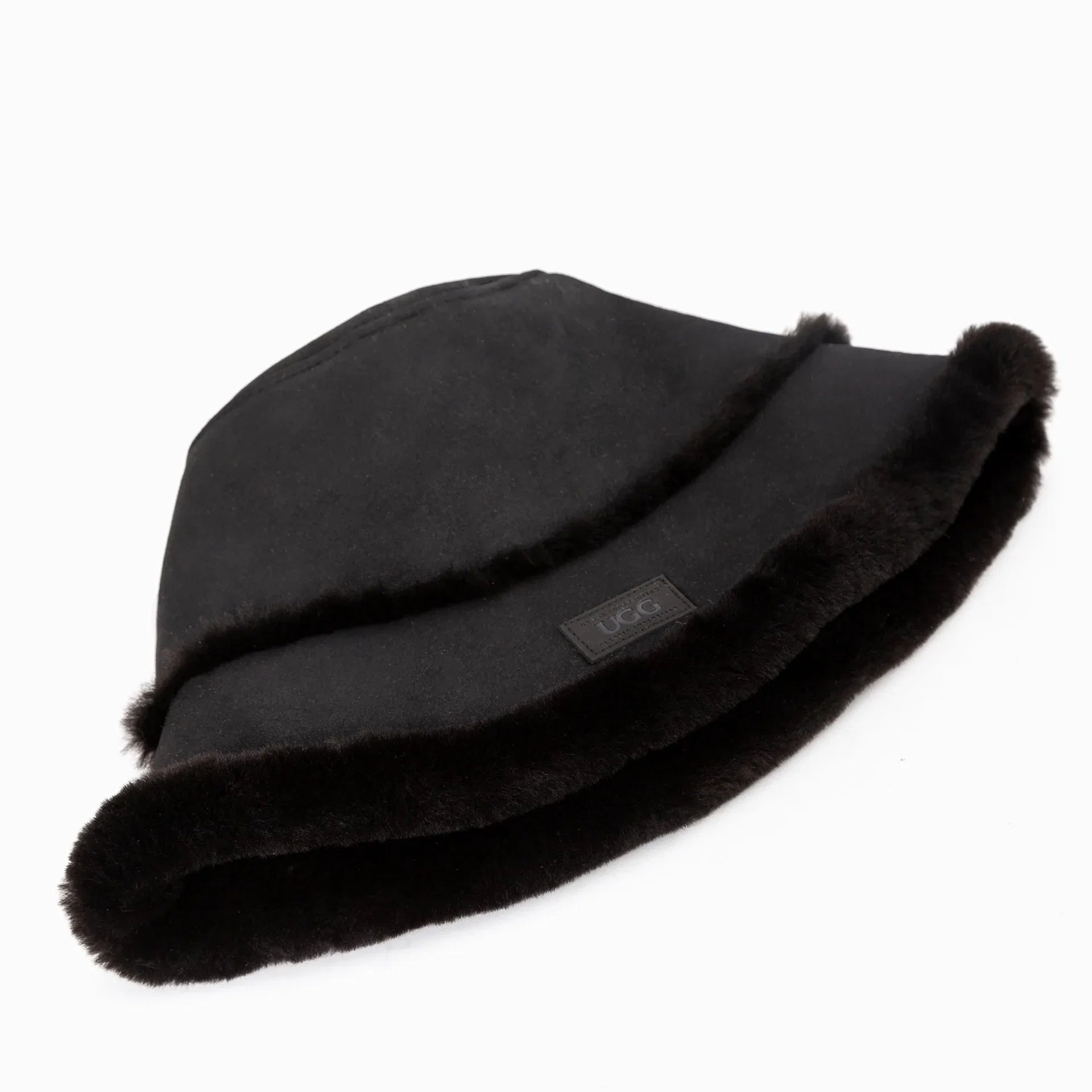 UGG Double Face Sheepskin Bucket Hat warm winter bucket hat view 6