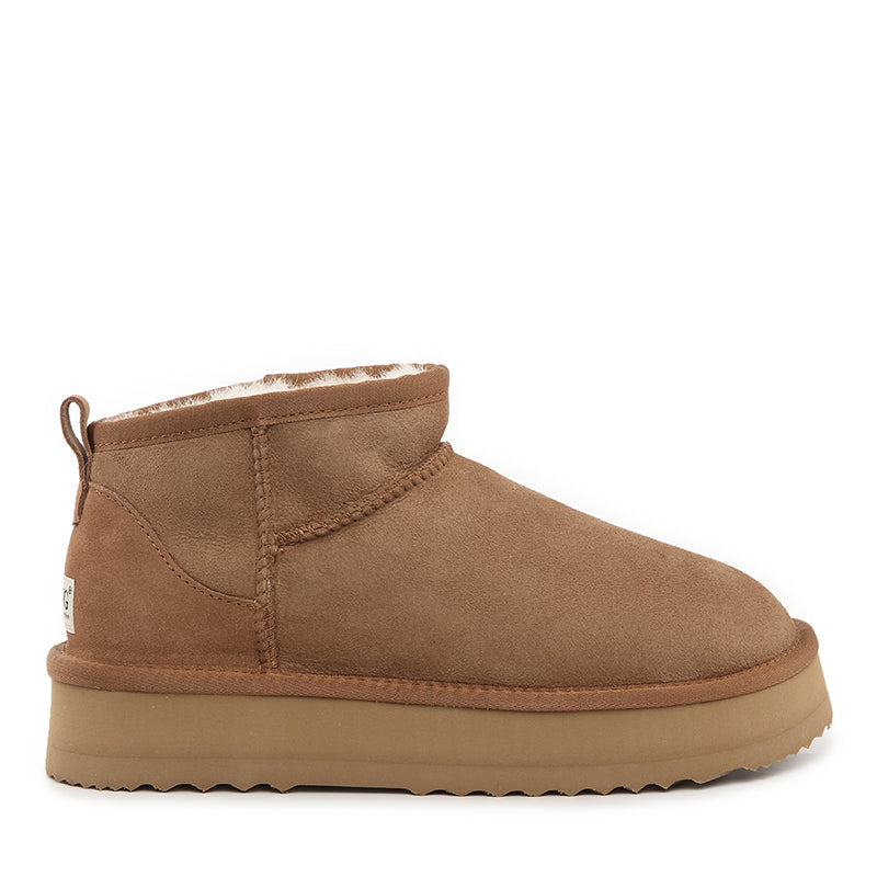 Platinum Ultra Mini Platform Ugg Boot