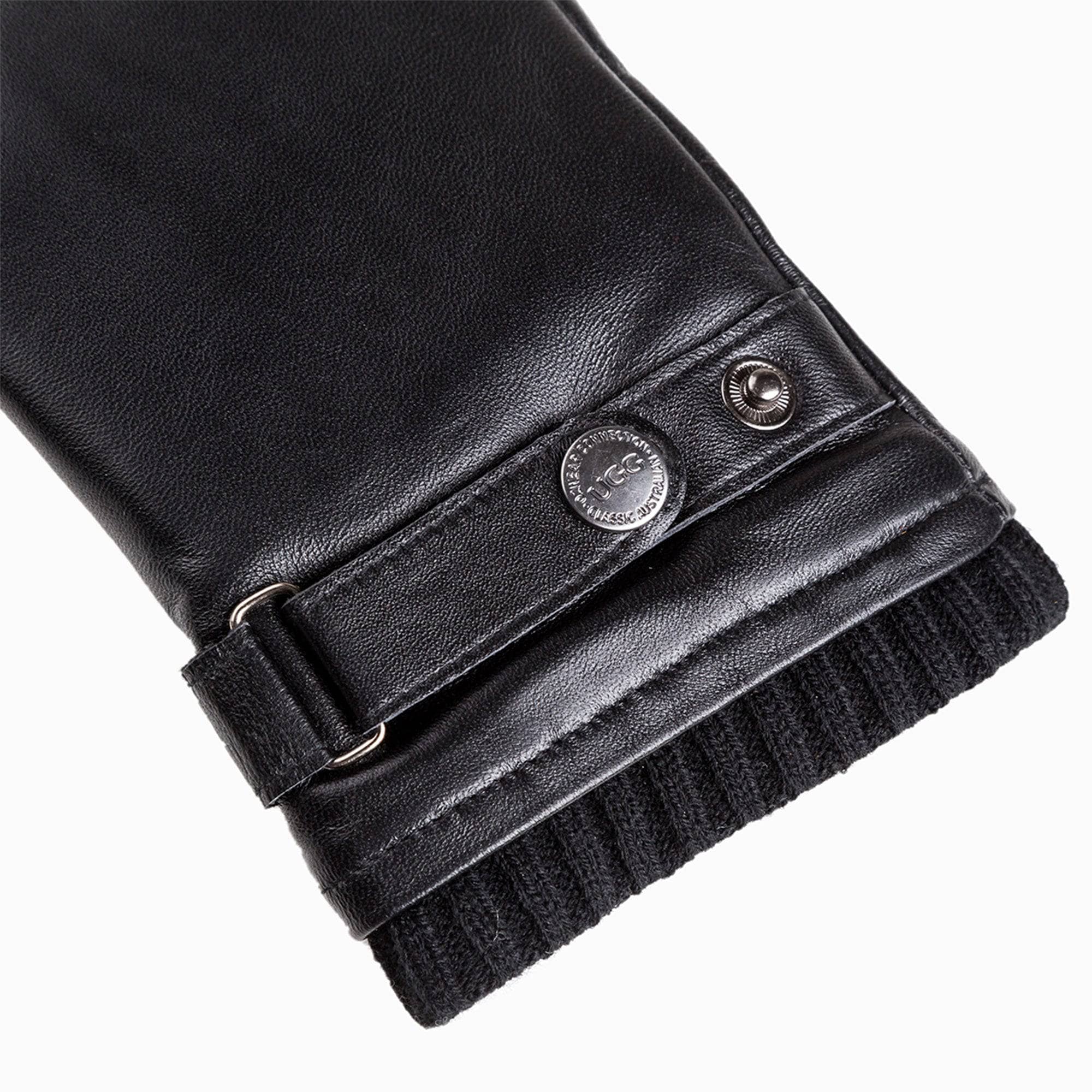  - UGG Premium Touch Screen Men's Silver Stud Gloves - Original UGG Australia Classic