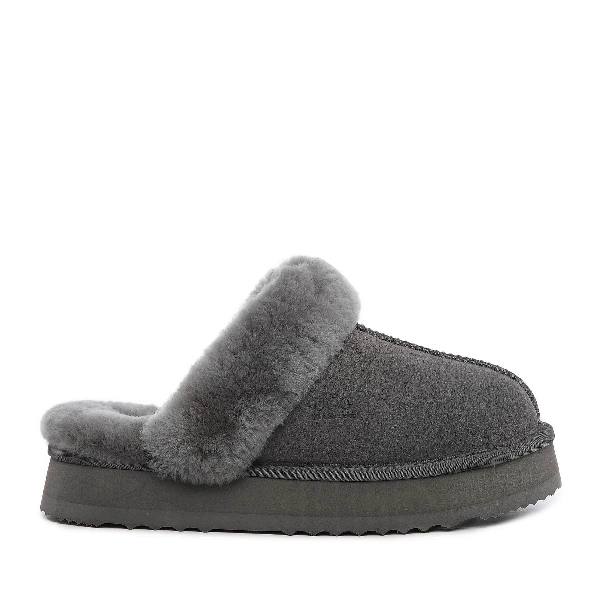 Women's Rise Scuff Uggs in Grey view 11
