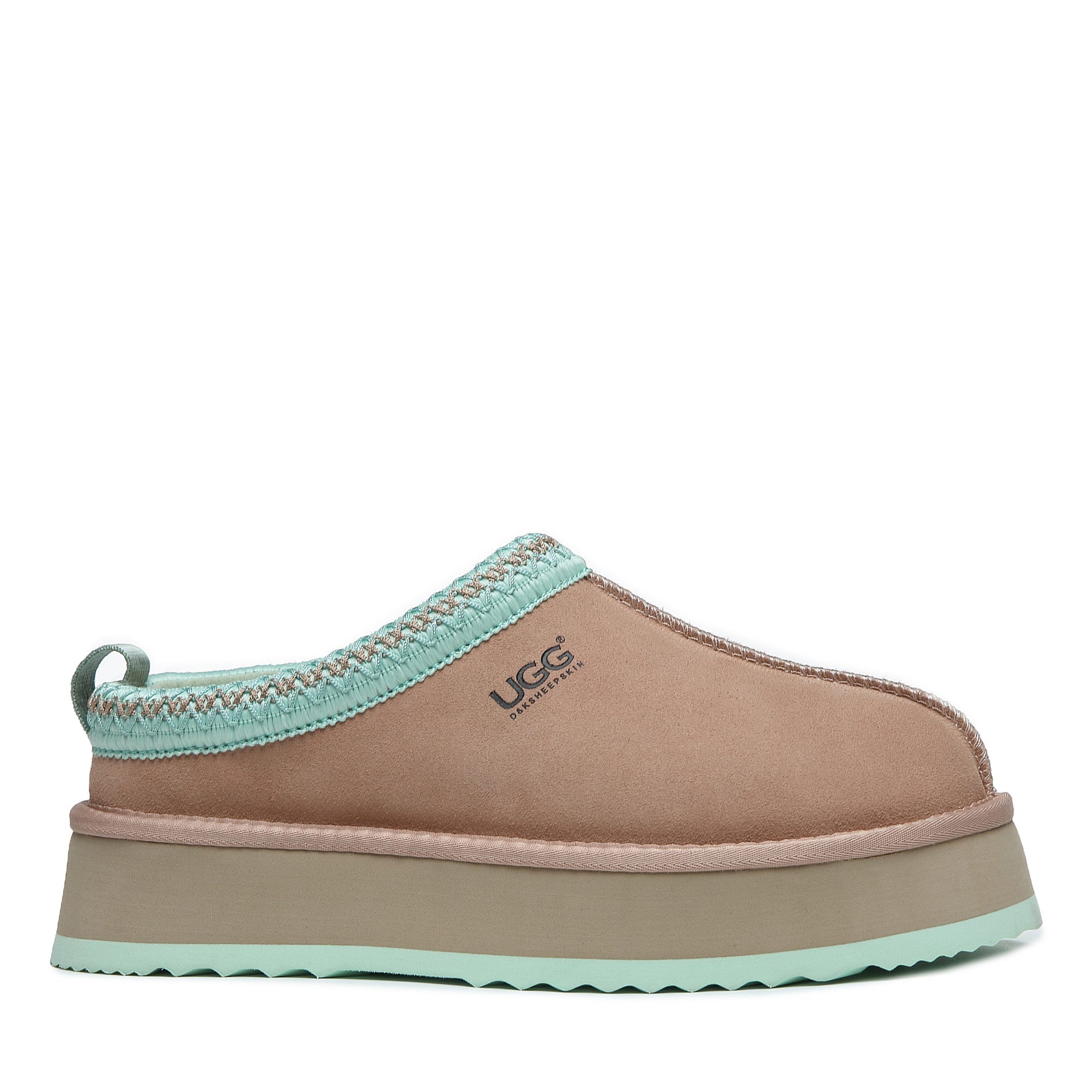 Premium Tass Platform Uggs, women's slippers in Vally Brown Green view 11