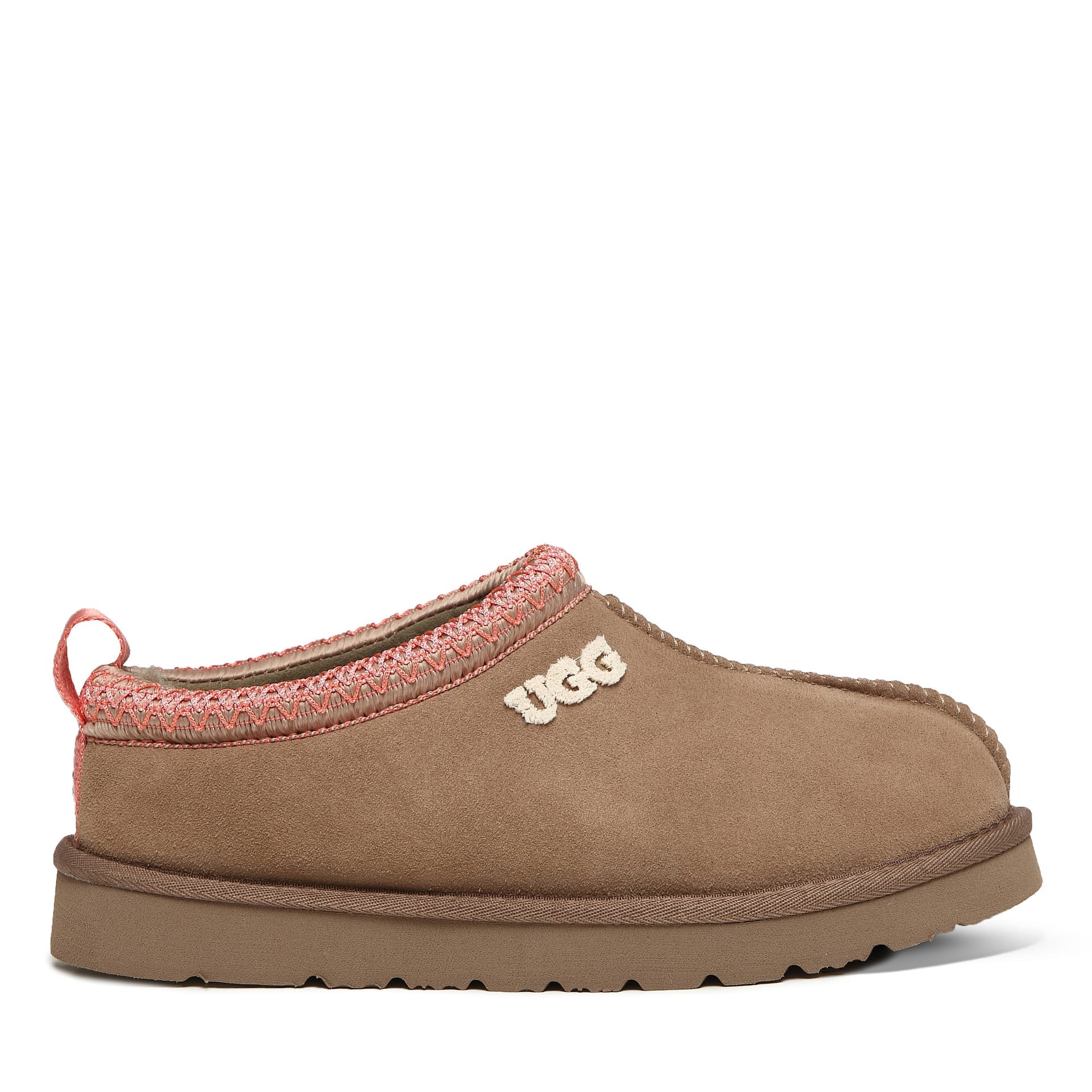 Tassie Logo Uggs, women's and men's slippers in Vally Brown view 11