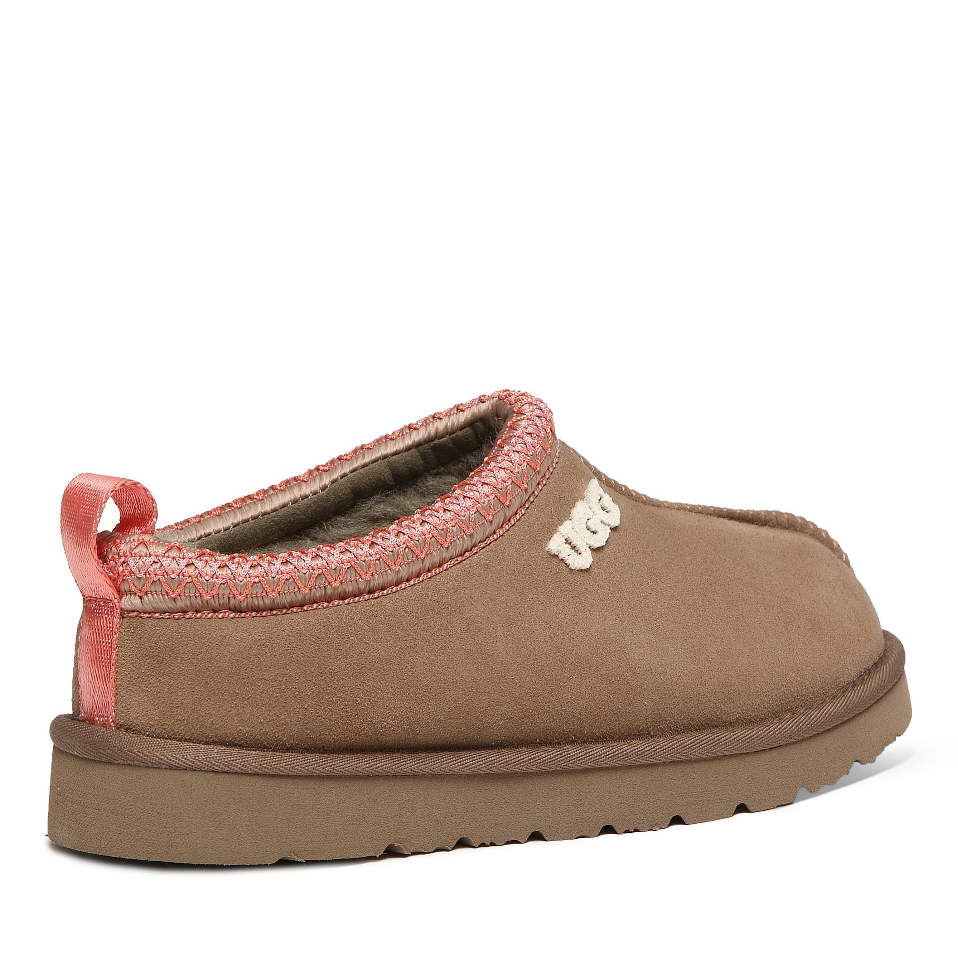 Tassie Logo Uggs, women's and men's slippers in Vally Brown view 12