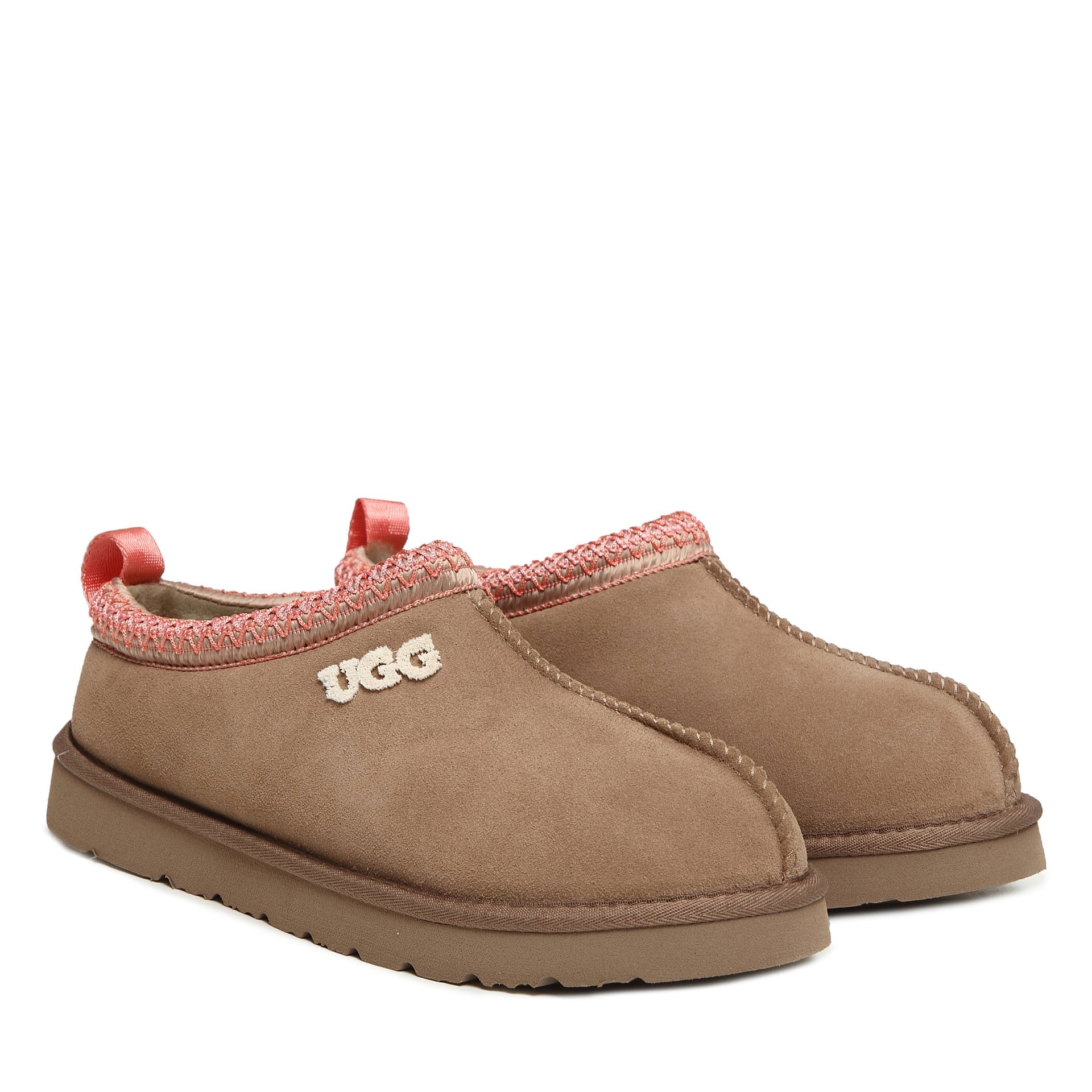 Tassie Logo Uggs, women's and men's slippers in Vally Brown view 14