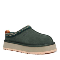 Premium Tass Platform Uggs, women's slippers in Woodland Green view 17