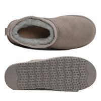 Mini Atasha Ugg Boots, for women and men in Warm Grey view 30