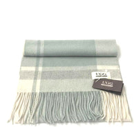 Premium Wool Scarf Uggs, for women and men in White Moss view 26
