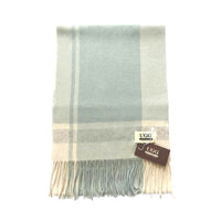 Premium Wool Scarf Uggs, for women and men in White Moss view 27