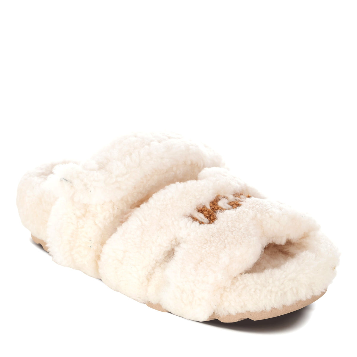 Estela Logo Shearling Ugg Slippers